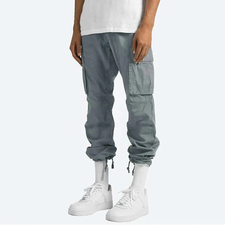 James Pantalon Cargo Homme – Pantalon Outdoor Robuste avec Poches & Taille Élastique