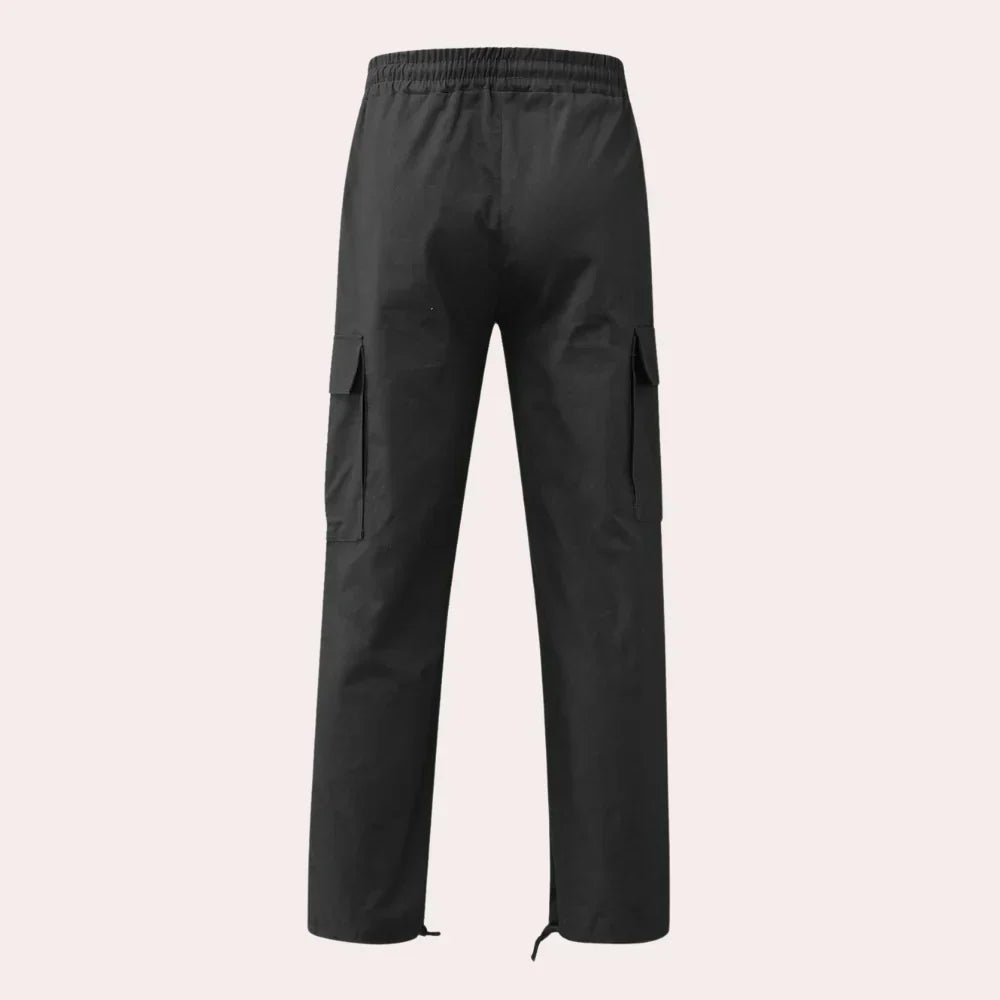 James Pantalon Cargo Homme – Pantalon Outdoor Robuste avec Poches & Taille Élastique