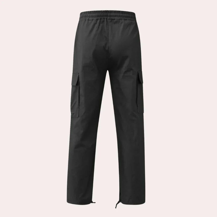 James Pantalon Cargo Homme – Pantalon Outdoor Robuste avec Poches & Taille Élastique
