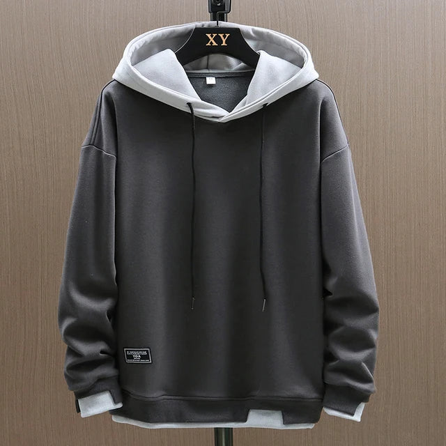 Jens | Herren Zwei-Ton Freizeit Pullover Hoodie · Oliver Bradley