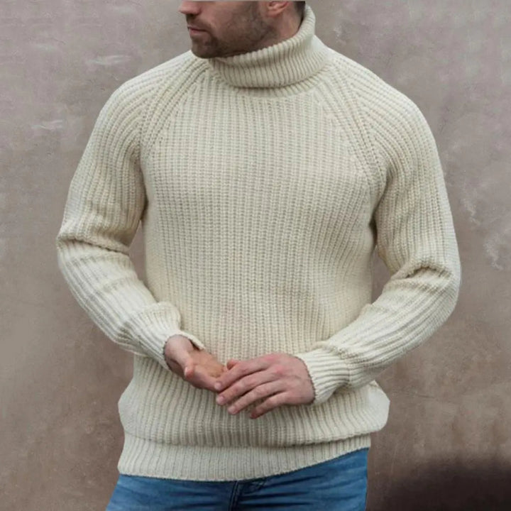 John Pull Col Roulé Homme – Tricot Doux, Coupe Décontractée & Style Polyvalent · Oliver Bradley