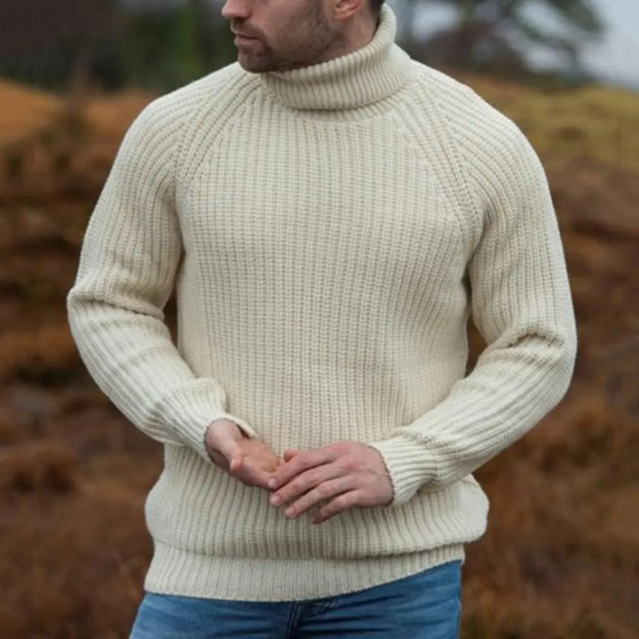 John Pull Col Roulé Homme – Tricot Doux, Coupe Décontractée & Style Polyvalent · Oliver Bradley