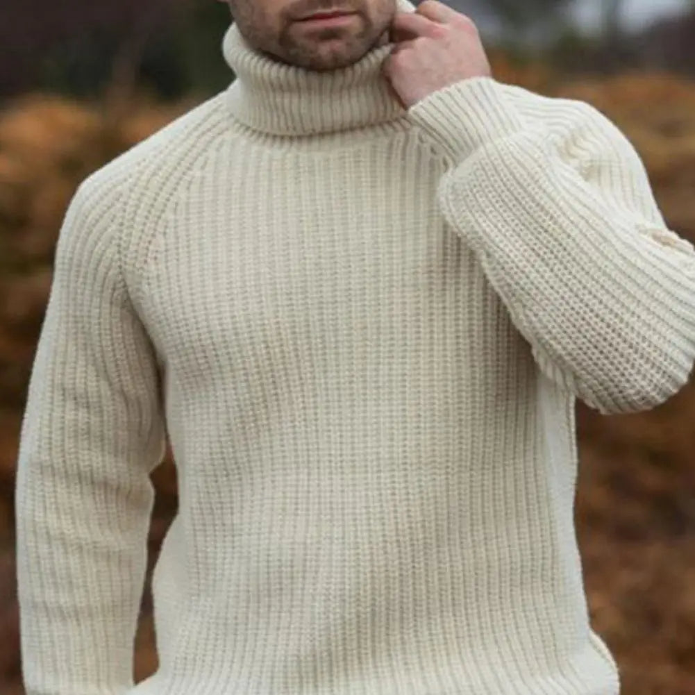John Pull Col Roulé Homme – Tricot Doux, Coupe Décontractée & Style Polyvalent · Oliver Bradley