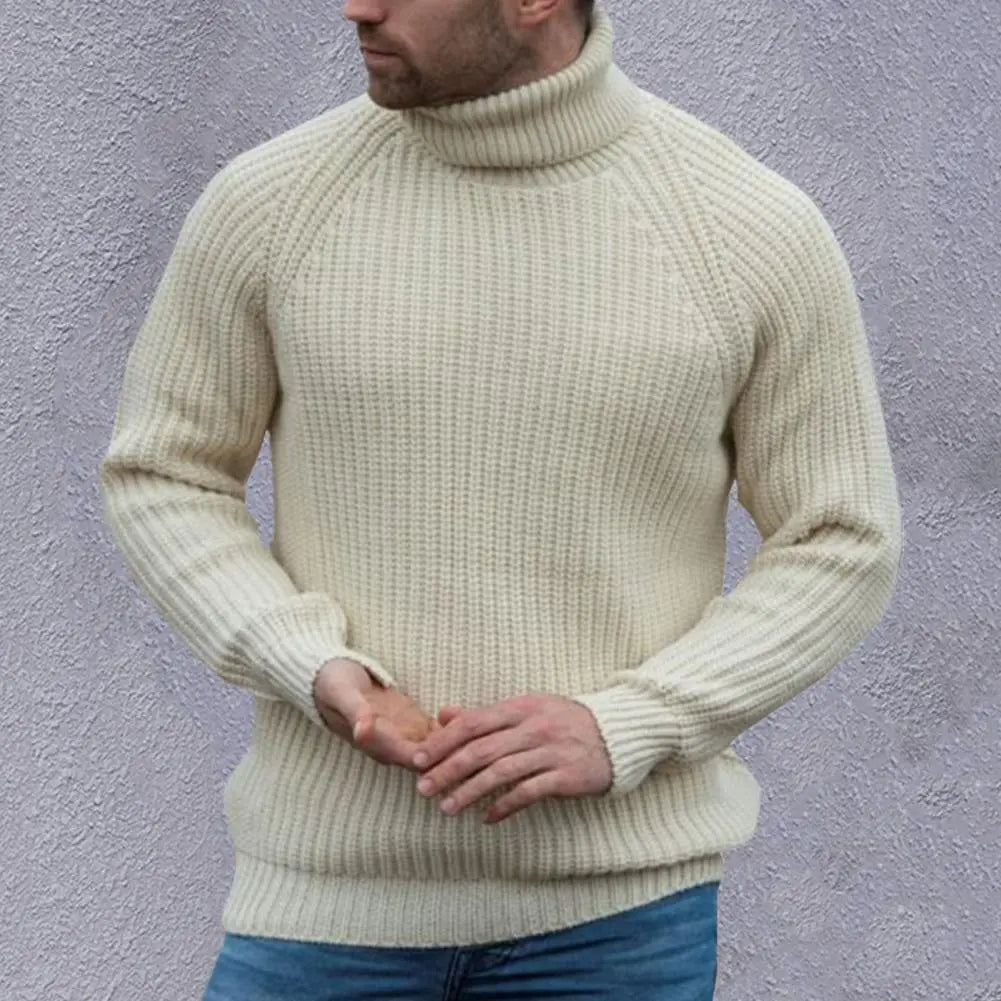 John Pull Col Roulé Homme – Tricot Doux, Coupe Décontractée & Style Polyvalent · Oliver Bradley