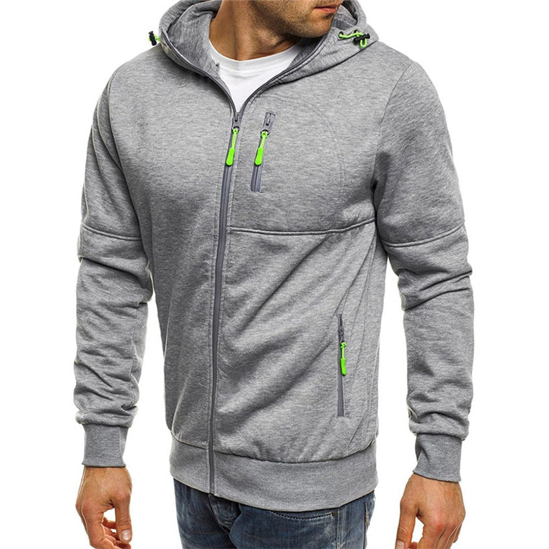 Karl Zip-Front Hoodie · Oliver Bradley