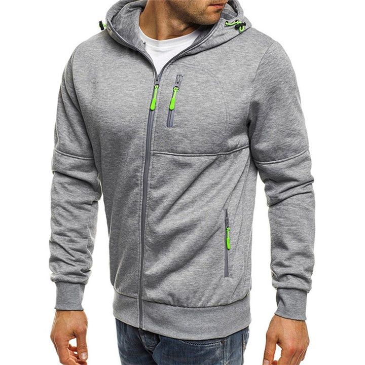 Karl Zip-Front Hoodie · Oliver Bradley