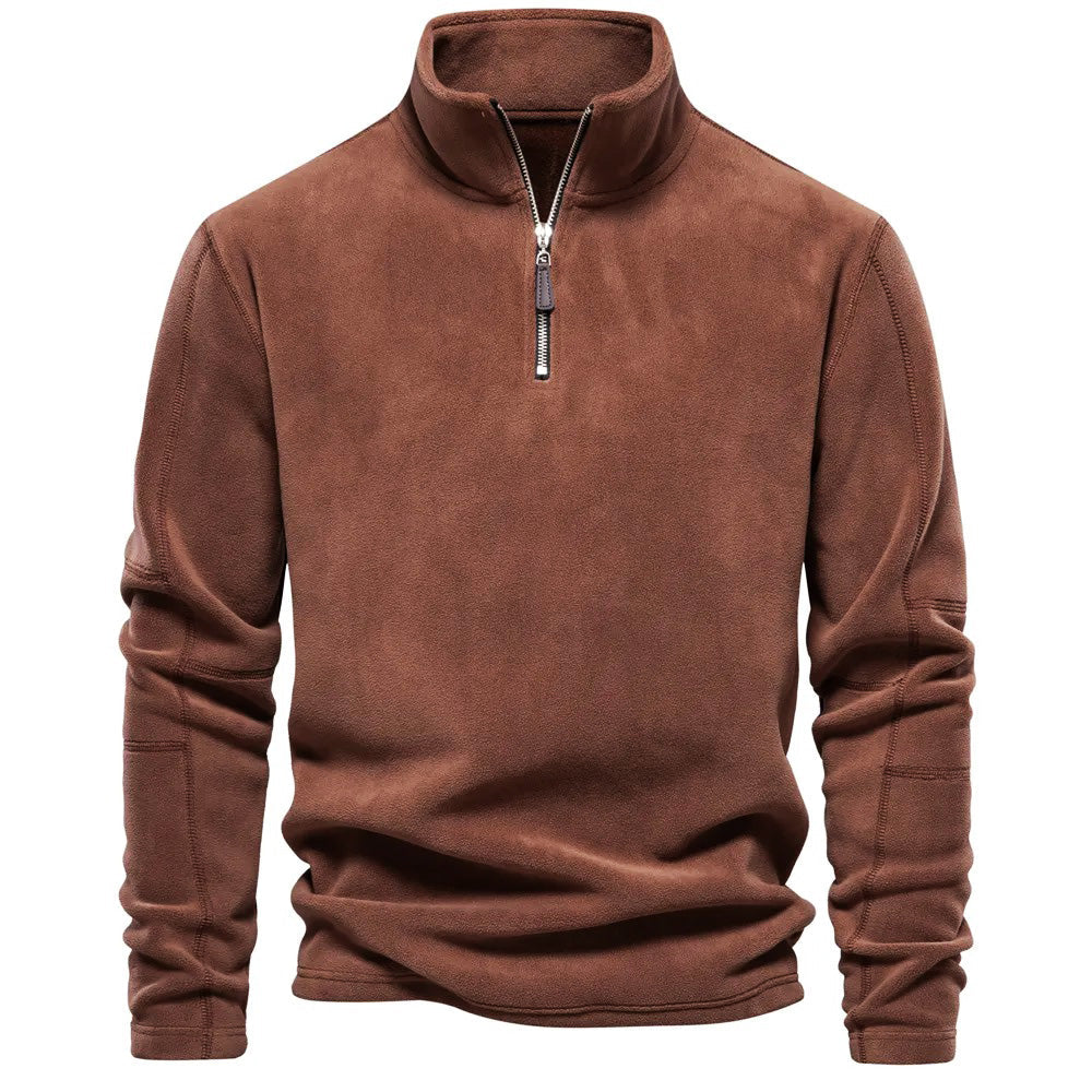 Lässiger-Pullover mit Stehkragen – Warm, Weich & Vielseitig · Oliver Bradley