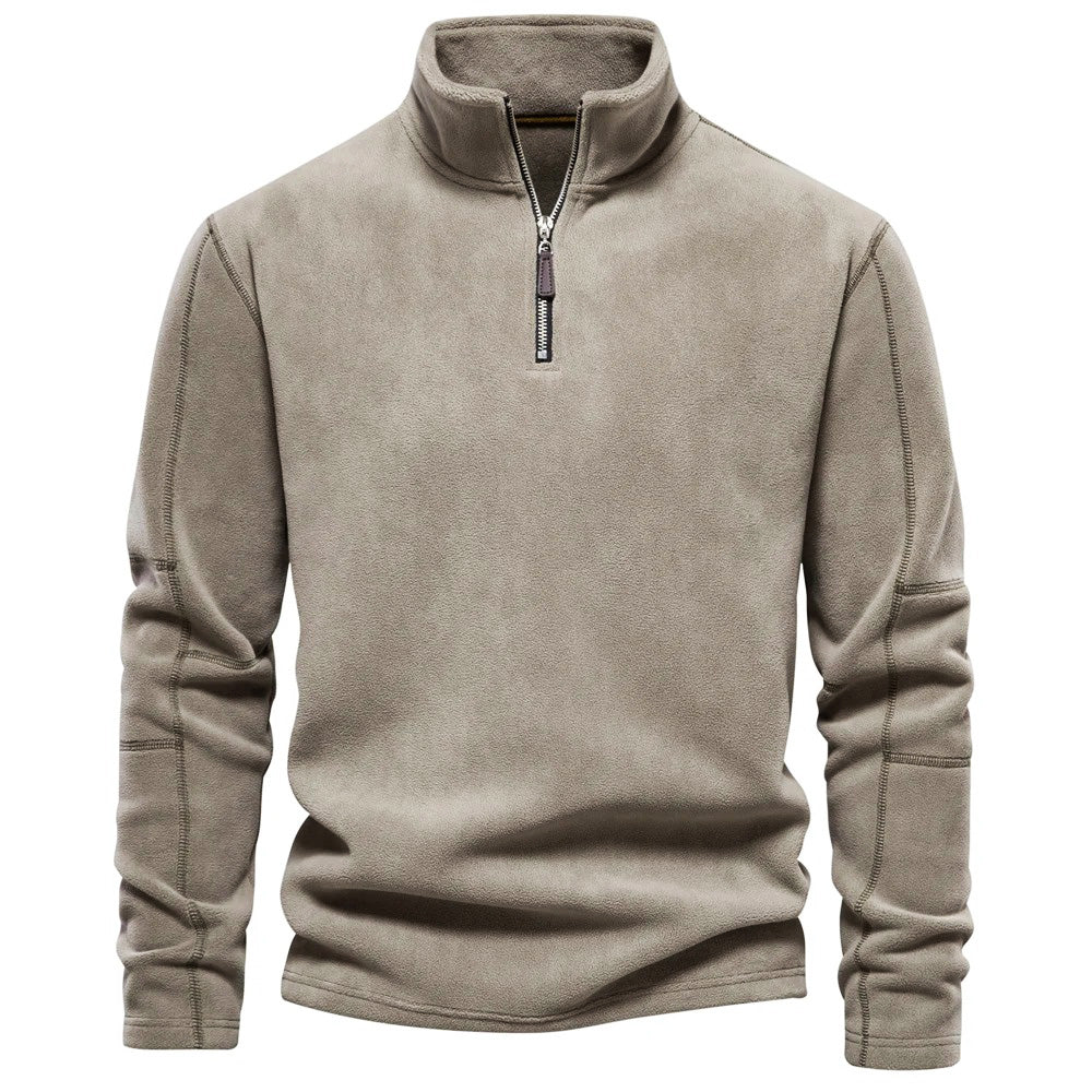 Lässiger-Pullover mit Stehkragen – Warm, Weich & Vielseitig · Oliver Bradley
