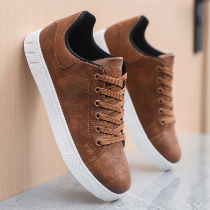 LEATHER SNEAKERS FOR MEN · Oliver Bradley