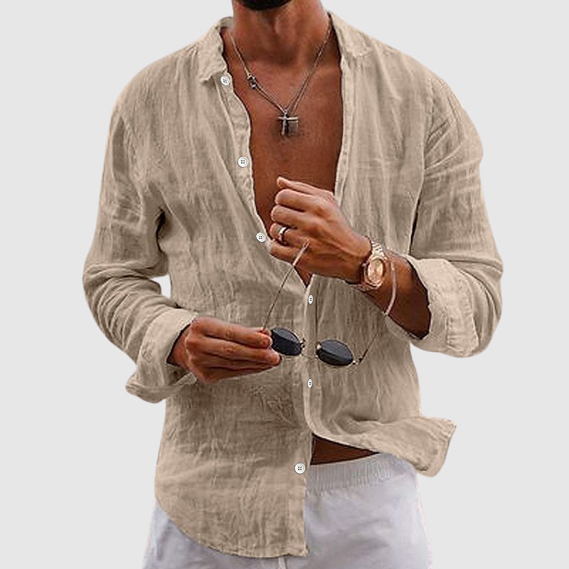 Lorenzo Vitali Belmar Linen Shirt · Oliver Bradley