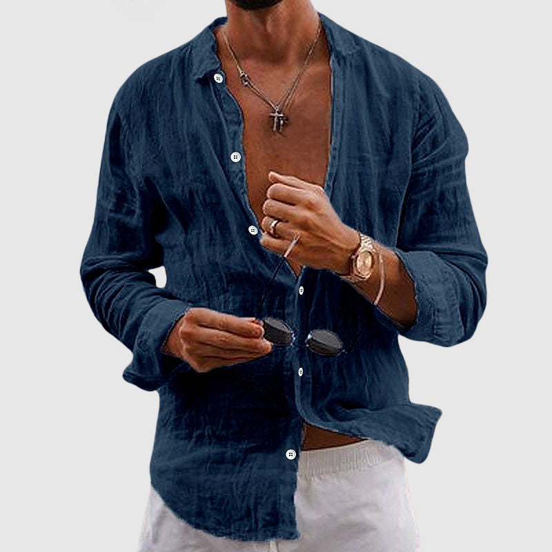 Lorenzo Vitali Belmar Linen Shirt · Oliver Bradley