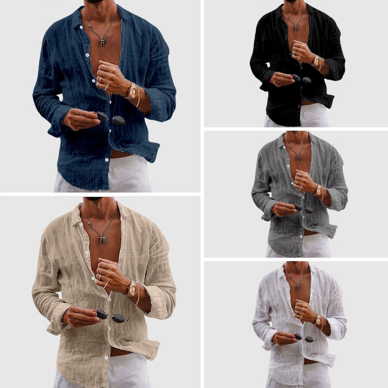 Lorenzo Vitali Belmar Linen Shirt · Oliver Bradley