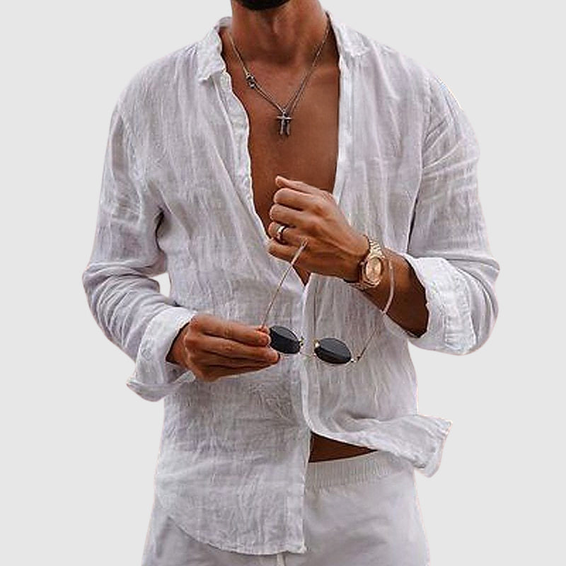 Lorenzo Vitali Belmar Linen Shirt · Oliver Bradley