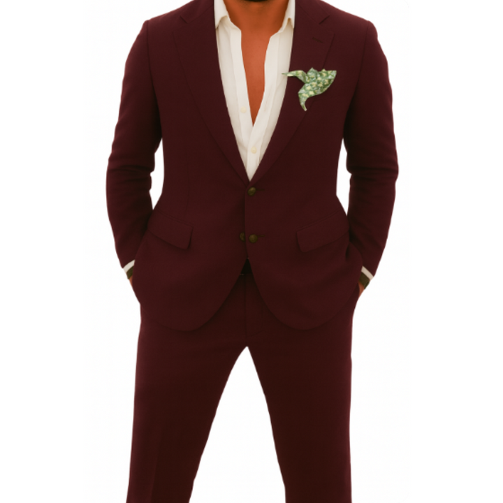 Lucas | Men’s Slim-Fit Linen Two-Piece Suit for Summer Events and Weddings · Oliver Bradley