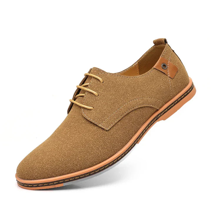 Magnus | Men's Orthopedic Faux Suede Oxford Shoes · Oliver Bradley