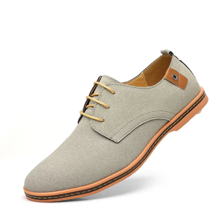 Magnus | Men's Orthopedic Faux Suede Oxford Shoes · Oliver Bradley