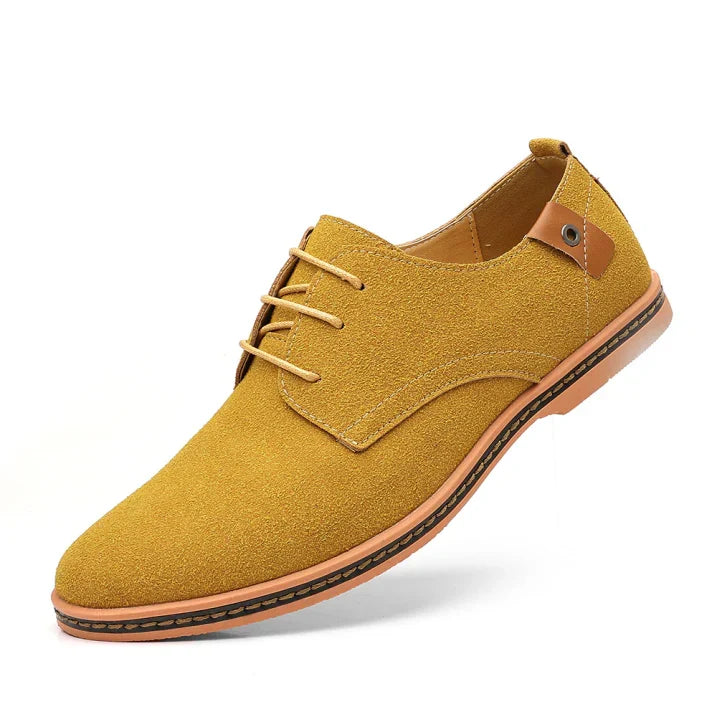 Magnus | Men's Orthopedic Faux Suede Oxford Shoes · Oliver Bradley