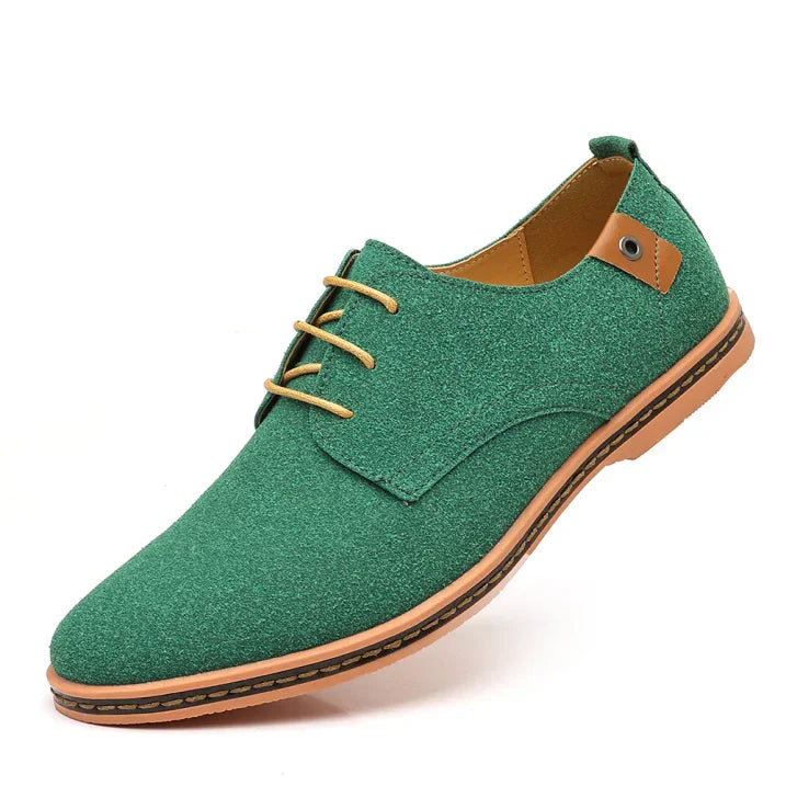 Magnus | Men's Orthopedic Faux Suede Oxford Shoes · Oliver Bradley