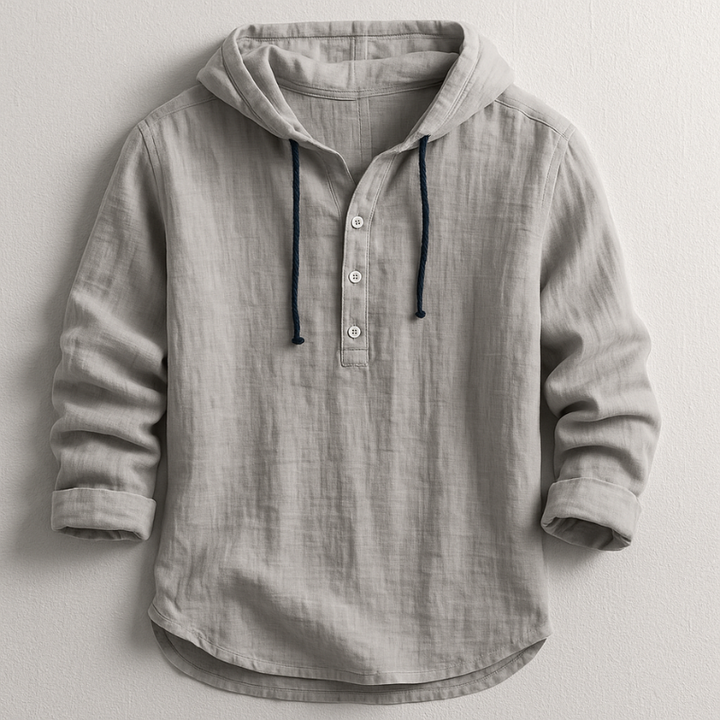 Marc Chemise à Capuche Homme – Coton Léger Doux & Élégant au Style Moderne Décontracté