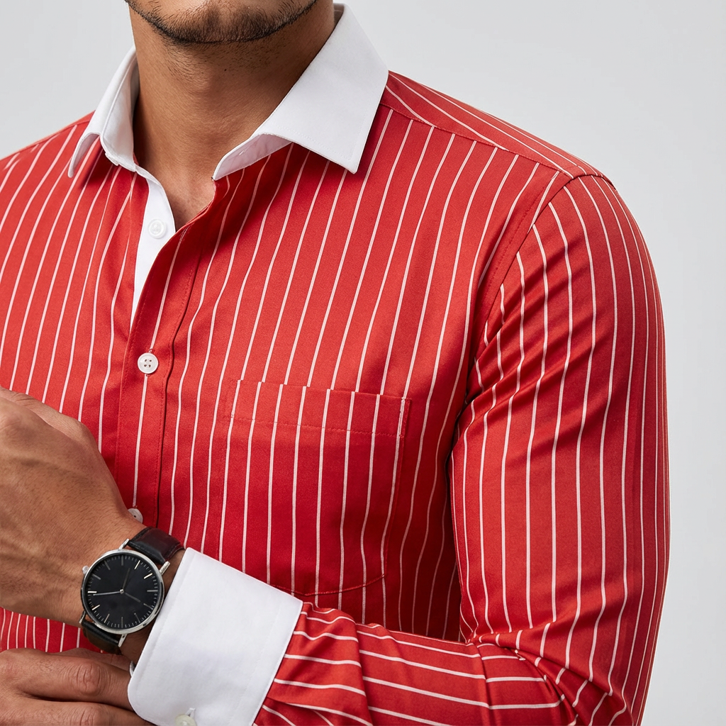 Marcus Button-Front Shirt · Oliver Bradley