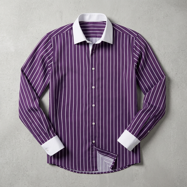 Marcus Button-Front Shirt · Oliver Bradley