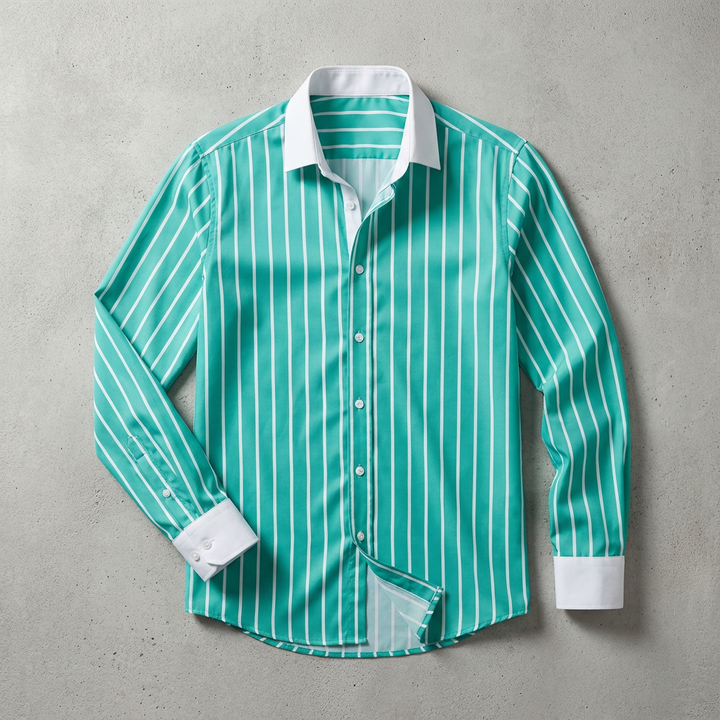 Marcus Button-Front Shirt · Oliver Bradley