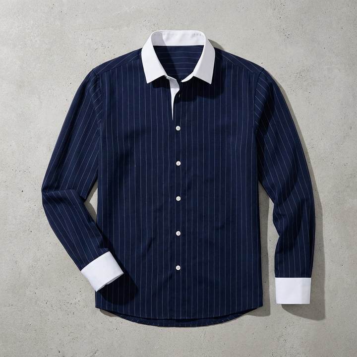 Marcus Button-Front Shirt · Oliver Bradley