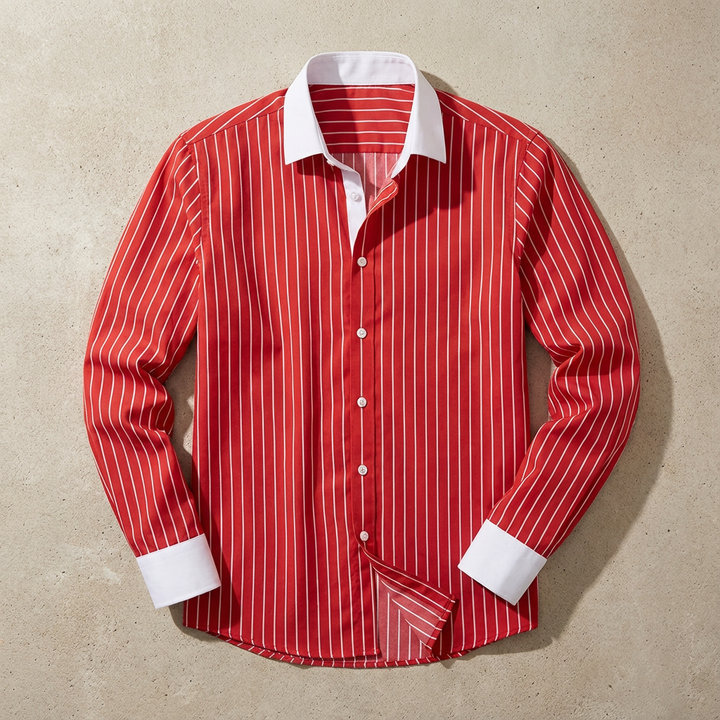 Marcus Button-Front Shirt · Oliver Bradley