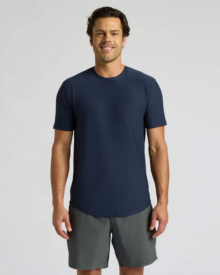 Marcus Crewneck T-Shirt · Oliver Bradley