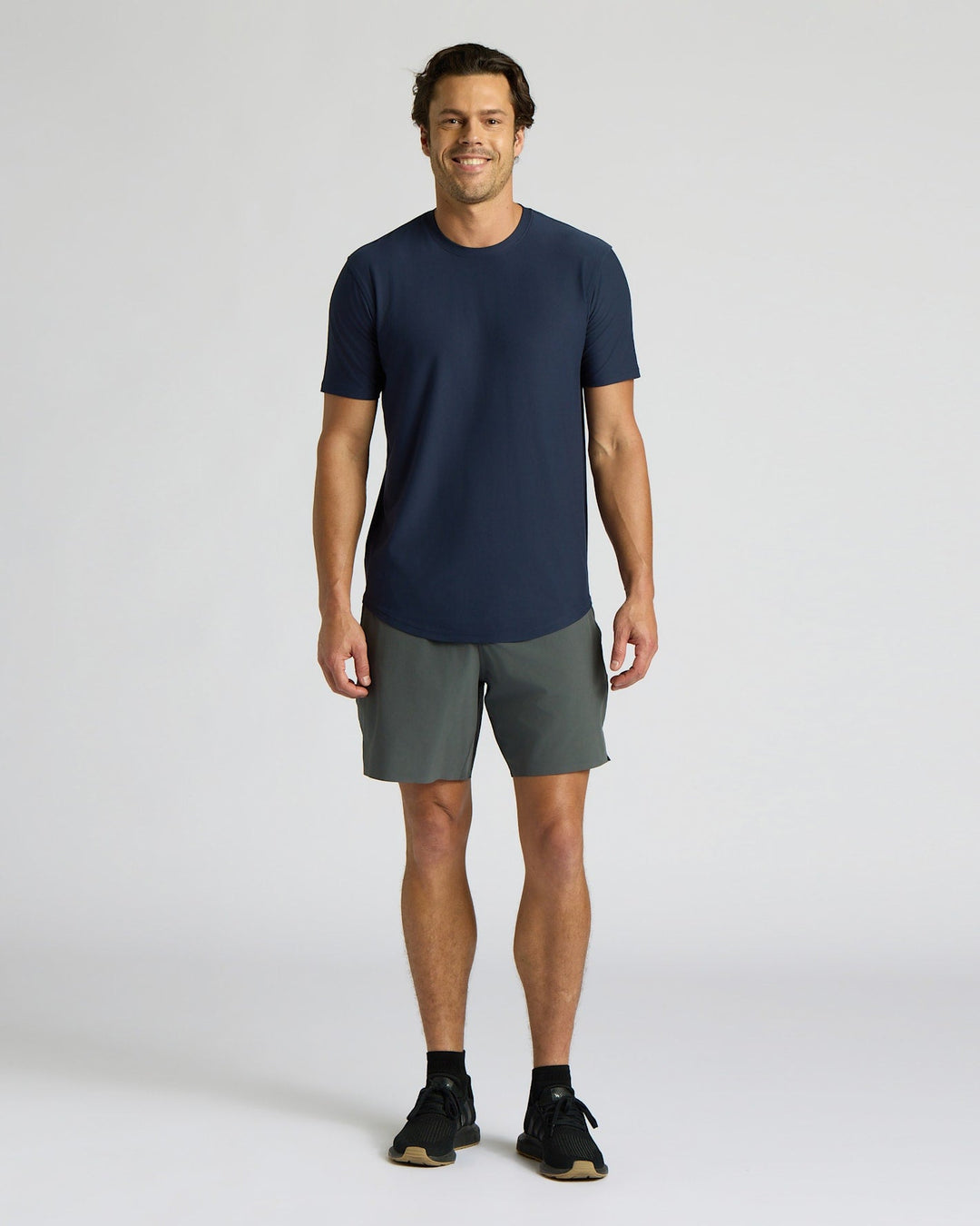 Marcus Crewneck T-Shirt · Oliver Bradley