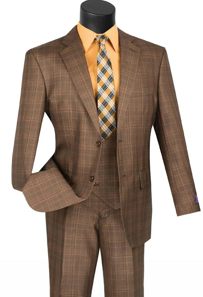 Marcus Windowpane Suit · Oliver Bradley