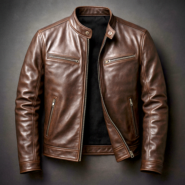 Marcus Zip-Front Jacket · Oliver Bradley