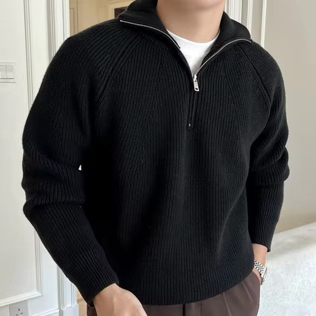 Marino Quarter-Zip Sweater · Oliver Bradley