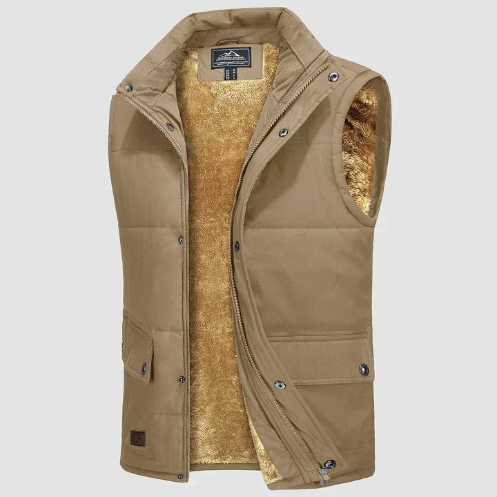 Mark Gilet Homme – Bodywarmer Sans Manches avec Poches Pratiques & Confort Quotidien
