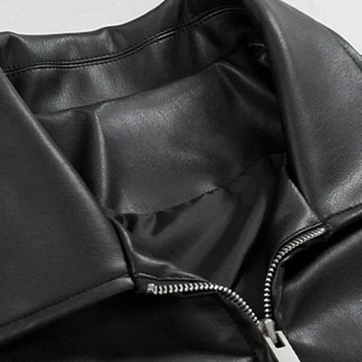 Martin | Men’s Streetwear Oversized Leather  Bomber Jacket · Oliver Bradley