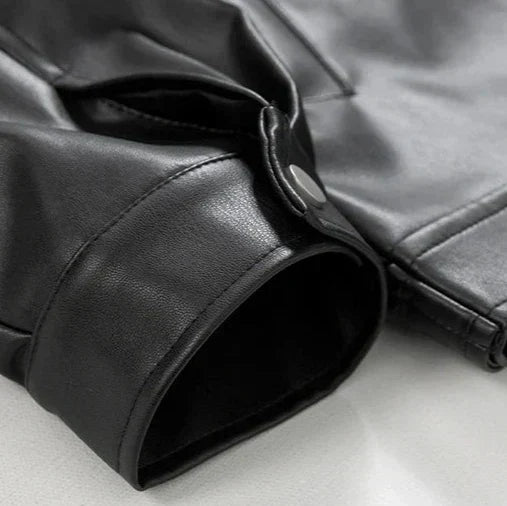 Martin | Men’s Streetwear Oversized Leather  Bomber Jacket · Oliver Bradley