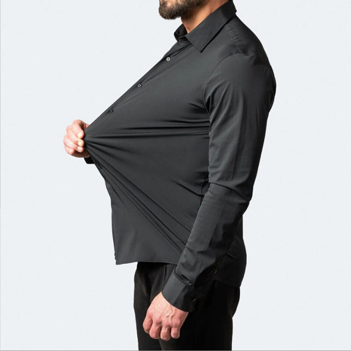 Maxim | Elastisch overhemd · Oliver Bradley