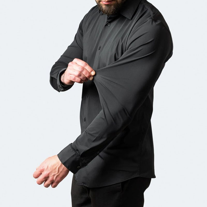Maxim | Elastisch overhemd · Oliver Bradley