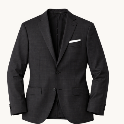 Men’s Two-Button Notched Lapel Blazer · Oliver Bradley