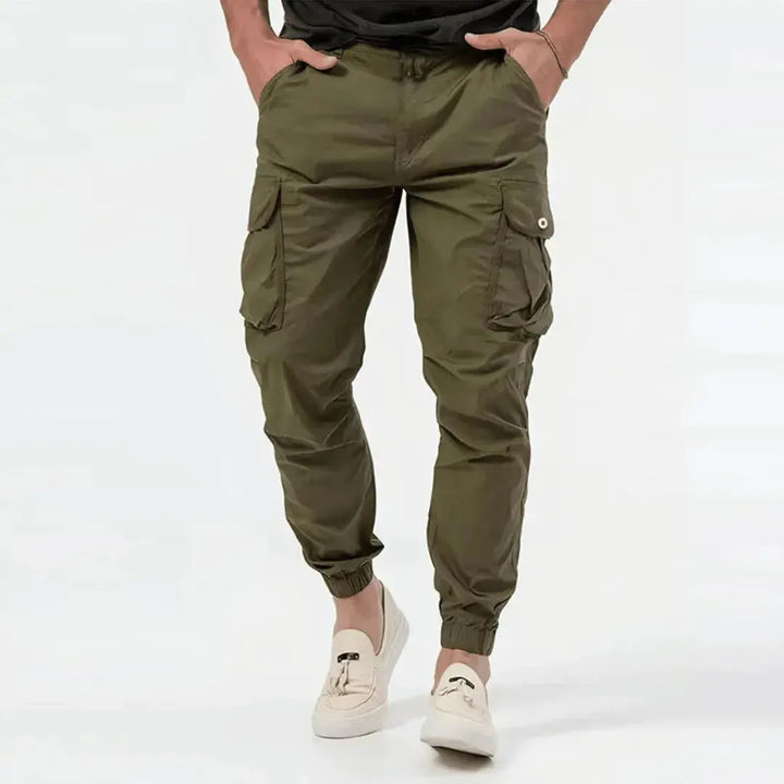 MetroFlex Cotton Cargo Joggers · Oliver Bradley