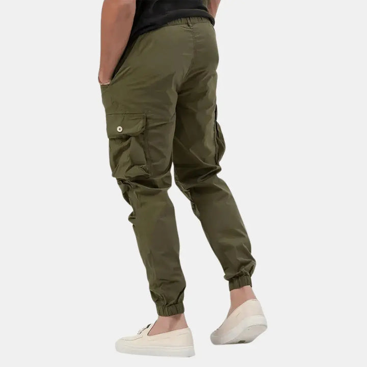 MetroFlex Cotton Cargo Joggers · Oliver Bradley
