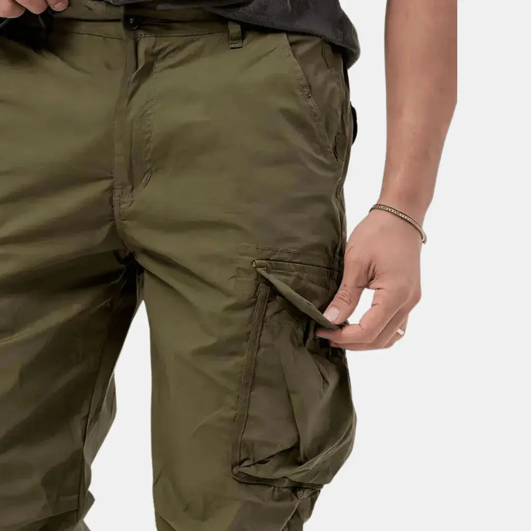 MetroFlex Cotton Cargo Joggers · Oliver Bradley