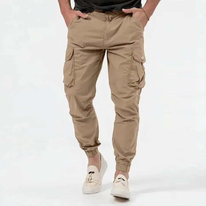 MetroFlex Cotton Cargo Joggers · Oliver Bradley