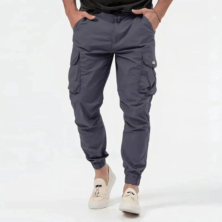 MetroFlex Cotton Cargo Joggers · Oliver Bradley