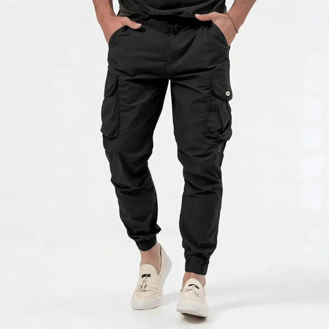 MetroFlex Cotton Cargo Joggers · Oliver Bradley