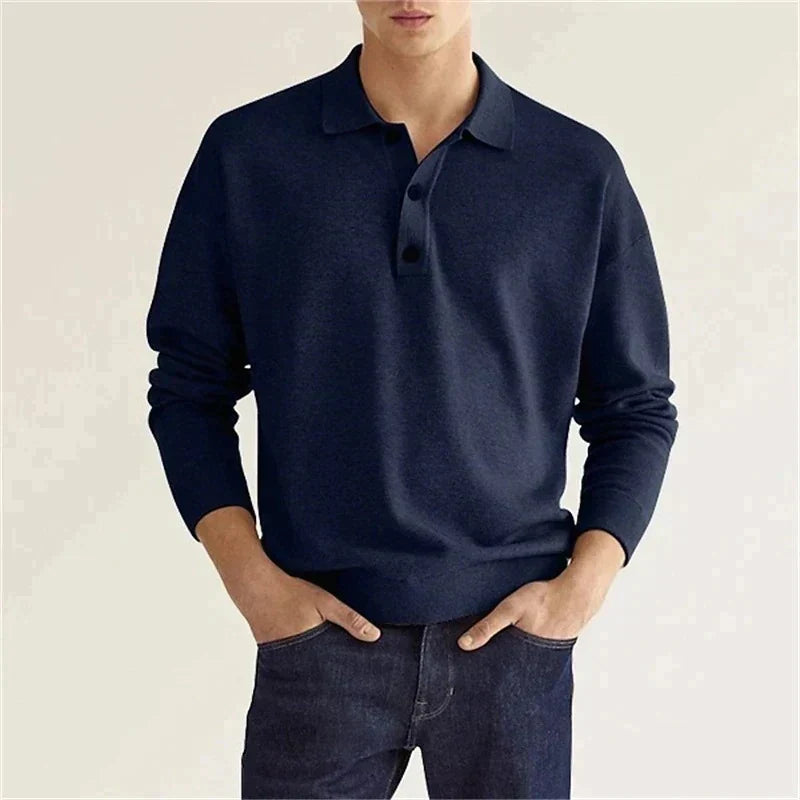 Moderno Herren Langarmhemd – Klassisch. Vielseitig. Elegant. · Oliver Bradley