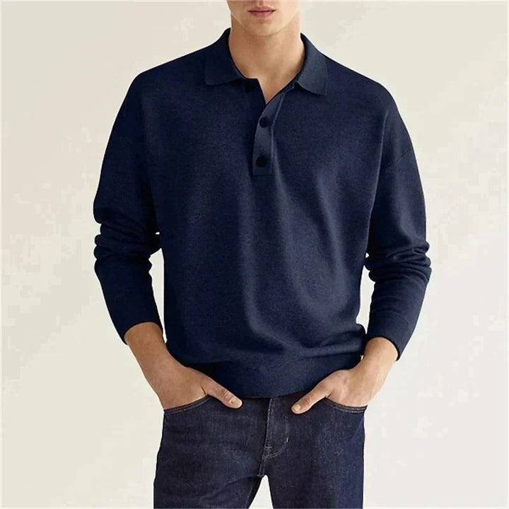 Moderno Herren Langarmhemd – Klassisch. Vielseitig. Elegant. · Oliver Bradley