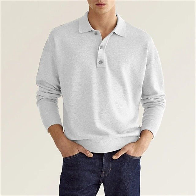 Moderno Herren Langarmhemd – Klassisch. Vielseitig. Elegant. · Oliver Bradley