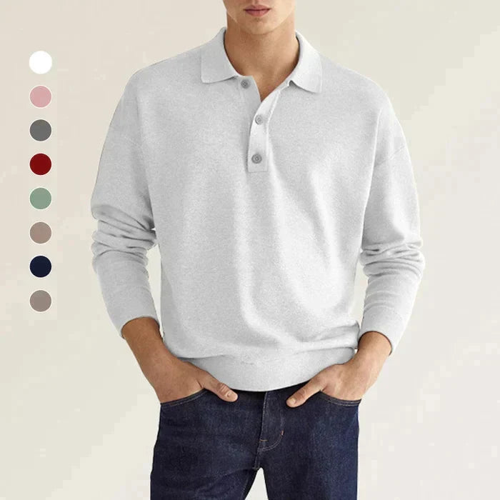 Moderno Herren Langarmhemd – Klassisch. Vielseitig. Elegant. · Oliver Bradley