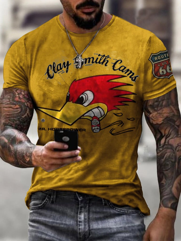 Mrhorsepower Printed Fashion T-Shirt · Oliver Bradley